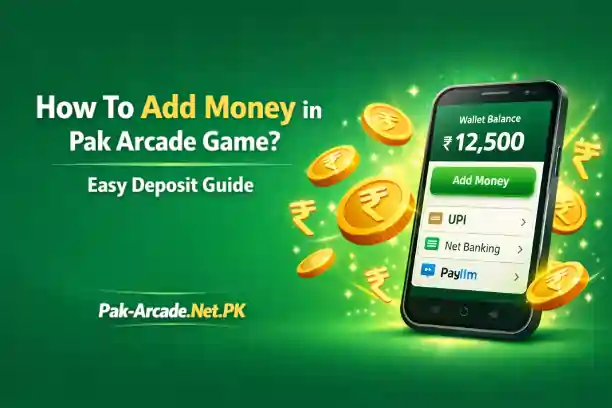 Add Money in Pak Arcade